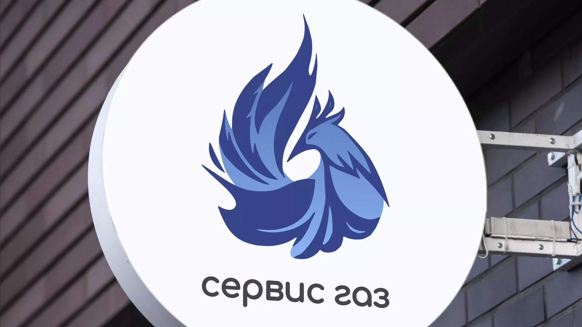 Создание логотипа «Сервис газ» в Элисте